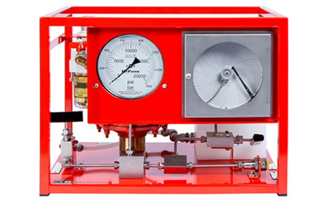 هیدروتست پمپ پنوماتیکی (بادی) هیدرولیکی 1634 بار فشارقوی مدل AHP2-CR-Range ساخت هایفورس انگلستان