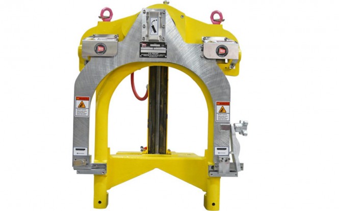 لوله بر دروازه ای پرتابل گیوتین با درایو پنوماتیکی ، هیدرولیکی و الکتریکی با امکان کار بصورت افقی و عمودی مدل Guillotine Super C Pipe Saw ساخت وش آمریکا