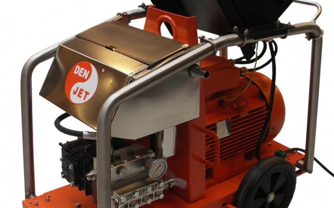 واترجت های الکتریکی (برقی) ضد انفجار ATEX 500 بار فشارقوی جهت شستشونظافت صنعتی با آب مدل CEX-20 ساخت دن جت دانمارک