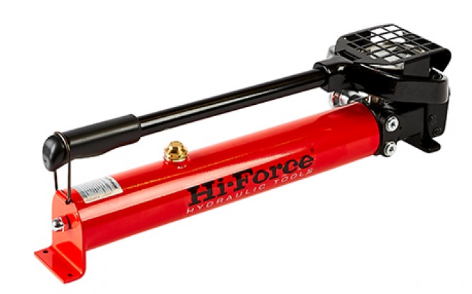 پمپ دستی آلومینیومی هیدرولیکی 2800 بار دو سرعته مدل HPX-Range ساخت هایفورس انگلستان