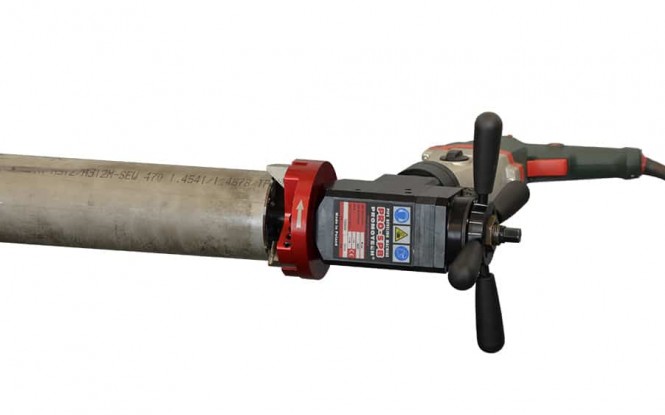 پخ زن پرتابل لوله با امکان کار با موتور الکتریکی و پنوماتیکی مدل PRO-5 PB ساخت پروموتک لهستان