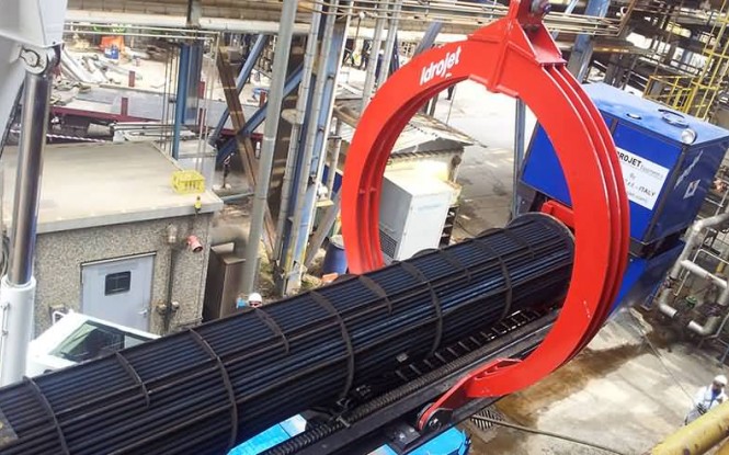 باندل اکسترکتور (کشنده باندل) هوایی معلق فوق سنگین با توان 33.000 وات مدل SUPER MEGA IDROKID 65-TON ساخت ایدروجت ایتالیا