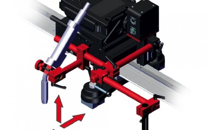جوش و برش اتوماتیک مدل RAILBULL 2 ساخت پروموتک لهستان